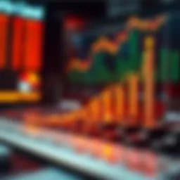 Visual representation of crypto index fund growth trajectory