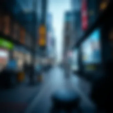 An illustration of digital platforms revolutionizing finance