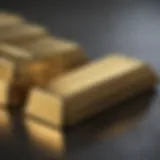 Trendy gold and silver bars showcasing investment potential