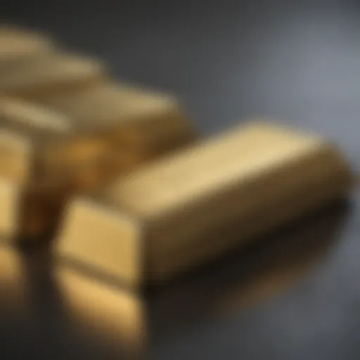 Trendy gold and silver bars showcasing investment potential