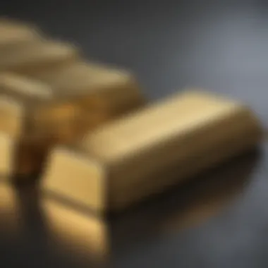 Shining Investment Opportunities in Gold and Silver Trendy gold and silver bars showcasing investment potential
