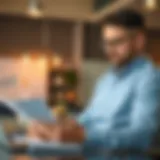 Financial Clarity for Small Business Owners A business owner reviewing financial documents