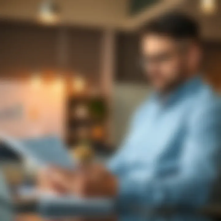 Financial Clarity for Small Business Owners A business owner reviewing financial documents