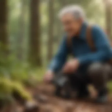 Active seniors enjoying outdoor activities