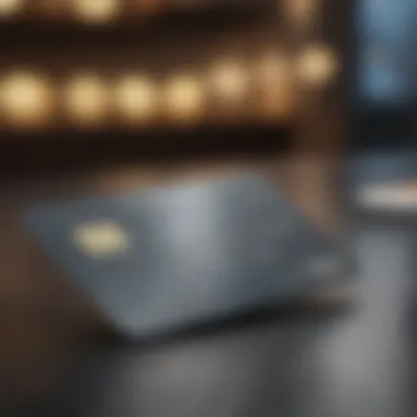 Elegance in Financial Security Elegant and sophisticated credit card
