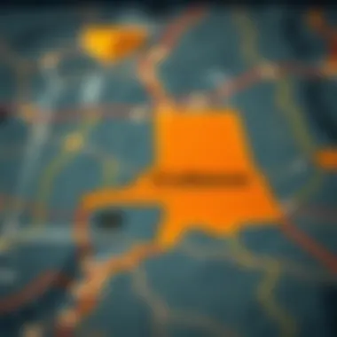 Geographical Context of Cochise County A map illustration highlighting Cochise County's geographical area.