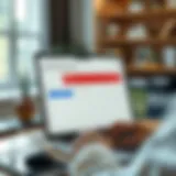 Visual representation of online credit monitoring