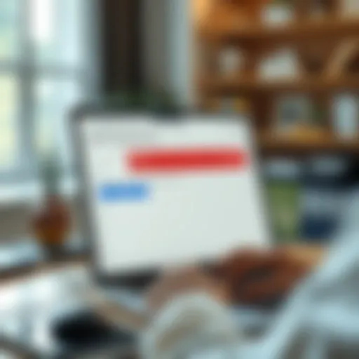 Visual representation of online credit monitoring