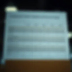 A detailed comparison chart of Employee Stock Options and Restricted Stock Units