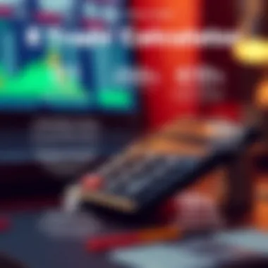 Infographic detailing functionalities of the E*TRADE margin calculator