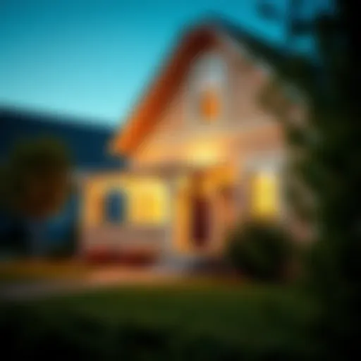 Visual representation of the housing market trends