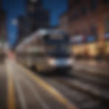 Convenient Light Rail System in Seattle Modern Light Rail System in Seattle