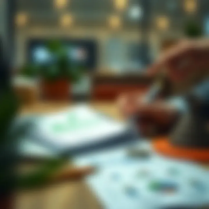 Illustration depicting strategic tax planning for businesses.