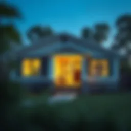 Charming modular home showcasing modern design