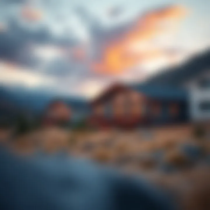 Scenic location illustrating the impact of site selection for modular homes