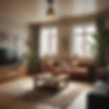 Charming Affordable Living Space A cozy yet affordable living space that reflects local culture.