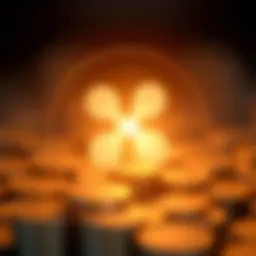 Ripple virtual currency logo