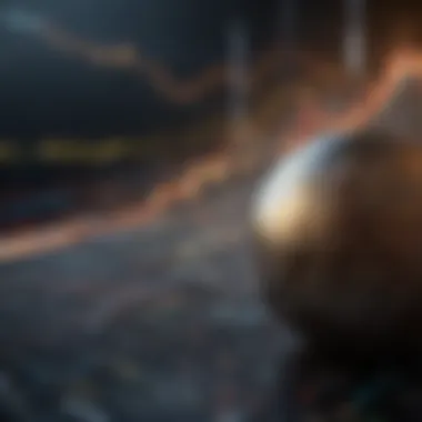 Mathematical Foundations of Trading Algorithms An abstract visualization depicting the mathematical models and statistical methods used in trading algorithms.