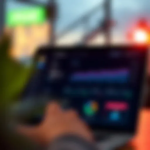 A detailed screenshot of a personal expense app dashboard showcasing budgeting features