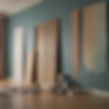 Exploring Diverse Paint Options for Interiors Color palettes showcasing diverse paint options for interiors