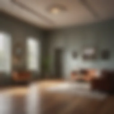 Understanding Cost Factors in Interior Painting Visual representation of cost factors in interior painting