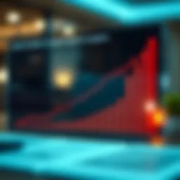 Graph showcasing the rise in customer complaints over time