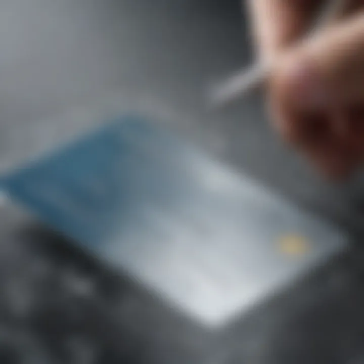 A close-up of a Frost Bank checking account card