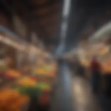 Cost-Effective Food Markets Healthy food market in an economical region