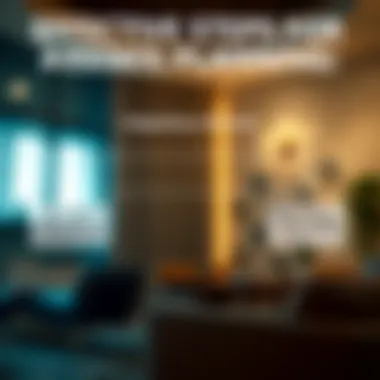 Diagram showing steps of estate planning with trust