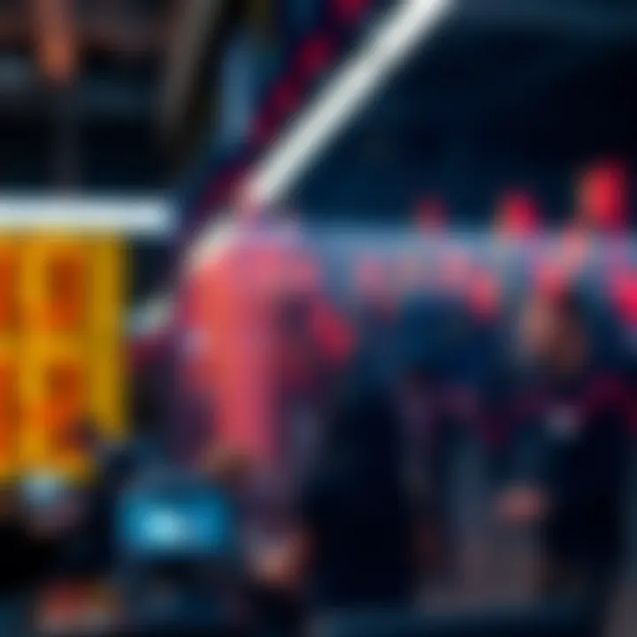 Graphical representation of market dynamics during extended trading hours