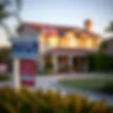 A serene Californian home exterior reflecting potential sales