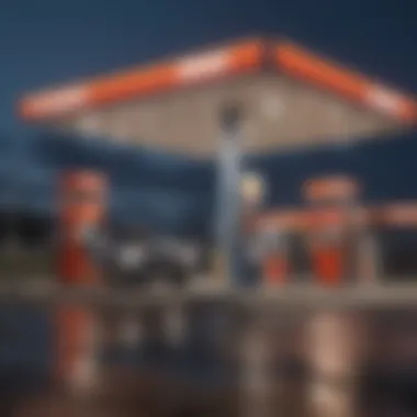 Understanding Cashback Benefits A detailed infographic illustrating cashback gas station benefits.
