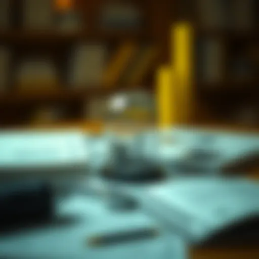 Visual representation of financial tools working together