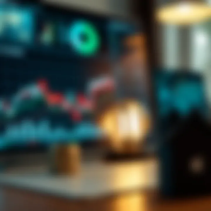 Market analysis graphs and trends