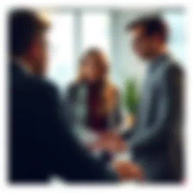 Real estate agent consultation