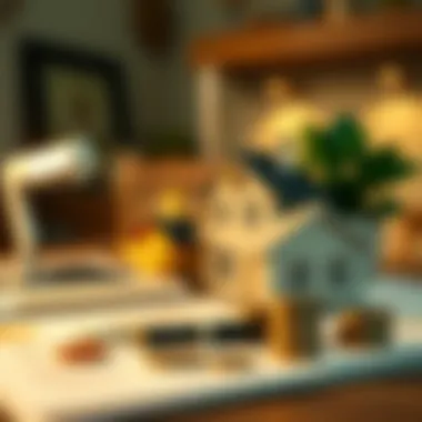 Financial Planning and Homebuying Graphic showing financial planning elements