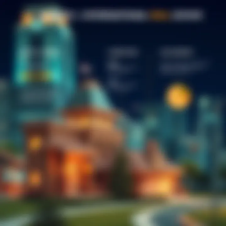 An infographic displaying financial considerations in overseas property purchases.