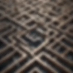 Abstract Financial Maze