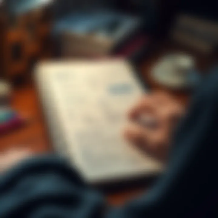 Embracing a Structured Routine A structured daily planner highlighting routine and organization