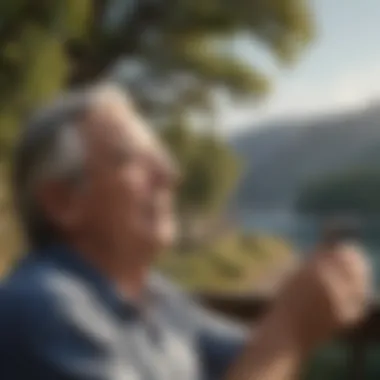 Embracing Freedom in Retirement A serene landscape representing tranquility and the freedom of retirement
