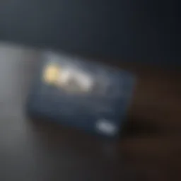 Visual representation of the Navy Federal Rewards Card showcasing its design and unique features.