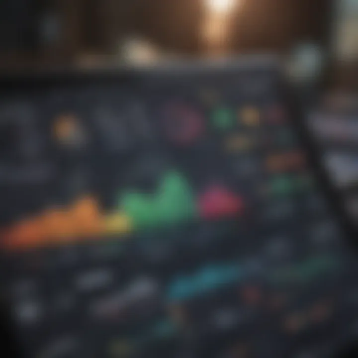 Comprehensive Financial Dashboard Overview A dashboard showcasing various financial metrics and performance analytics.