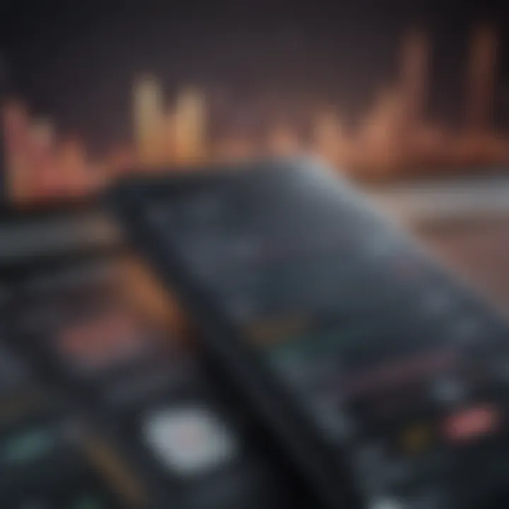 Diverse Stock Portfolio Management Applications An array of stock portfolio apps displayed on different devices.