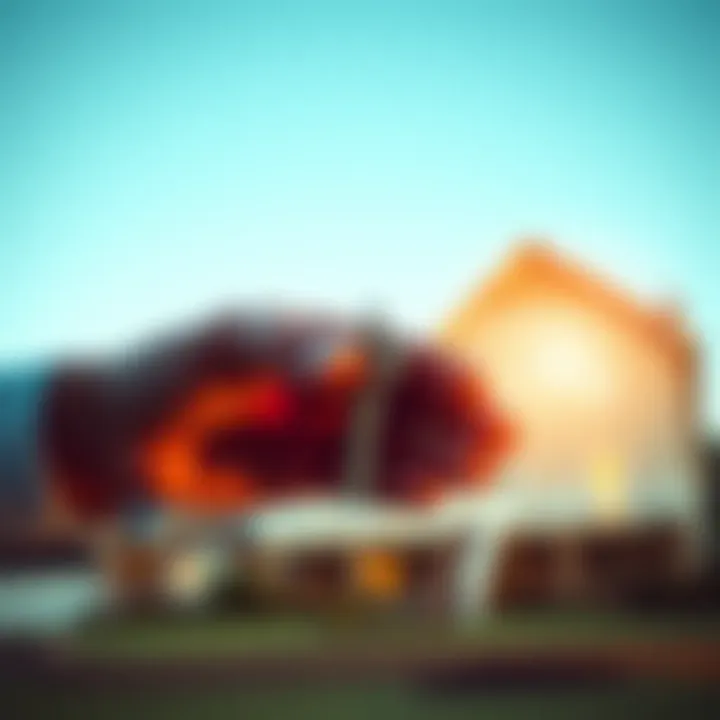 Key handover symbolizing the successful sale of a home