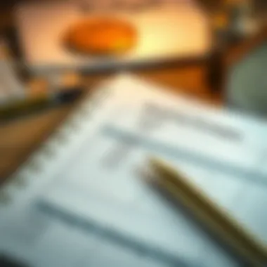 Budgeting Strategies for Homebuyers A well-organized budget plan on a notebook