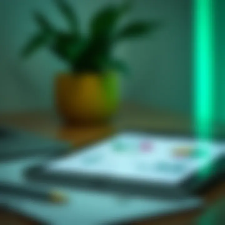 Leveraging Financial Tools Financial tools displayed on a digital device