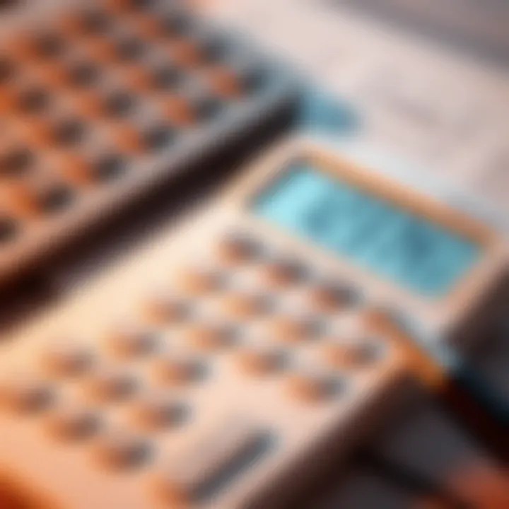 Tax calculator for estimating liabilities