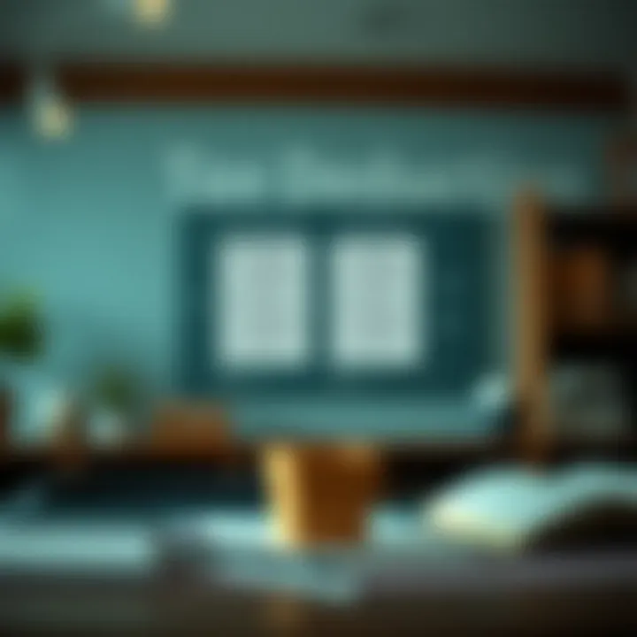 Infographic outlining deductions available for singles and couples