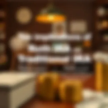 Infographic illustrating tax implications of Roth and Traditional IRAs