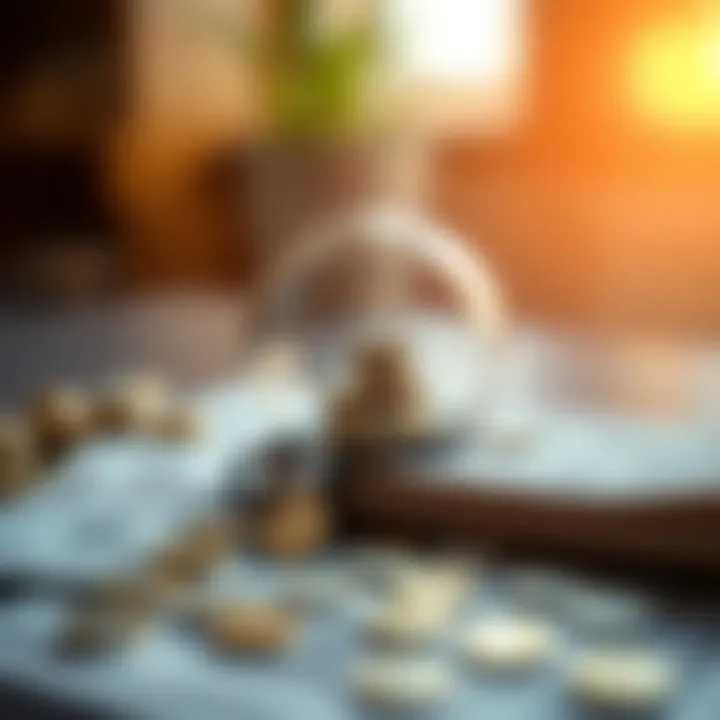 Abstract representation of compounding interest